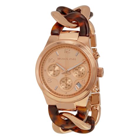 michael kors small runway watch
